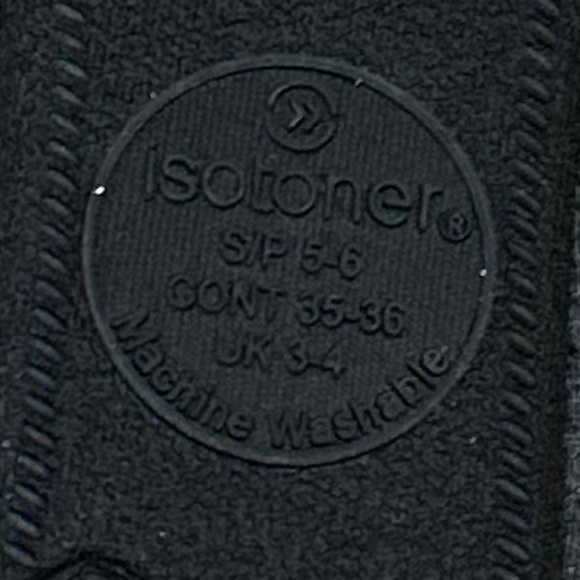 isotoner Women's Stretch Velour Victoria Ballerina House Slipper with all Around - Picture 6 of 6